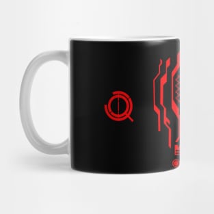 Kombat Style Red Mug